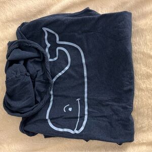 Men’s vinyard vines long sleeve with hood (hood condition)